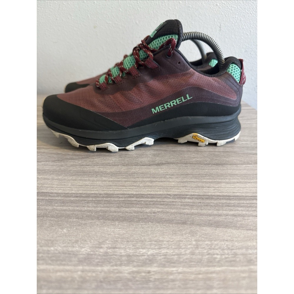 Merrell Womens Moab Speed J066858 Red Running Shoes Sneakers Size 9